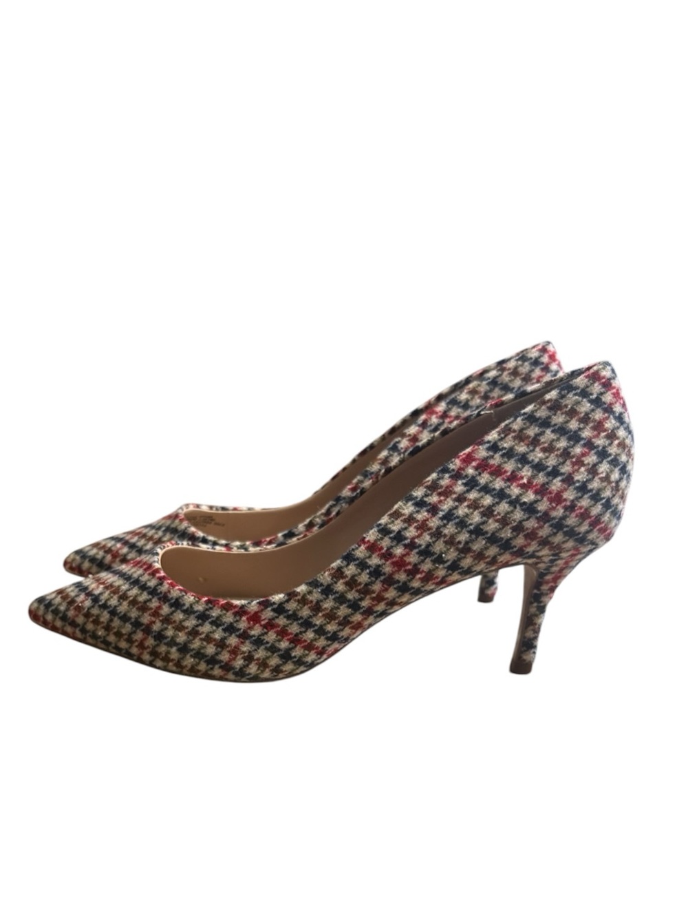 Charles By Charles David Multicolor Houndstooth Pointed-Toe Pumps Size 6 -- WORK - Picture 8 of 11